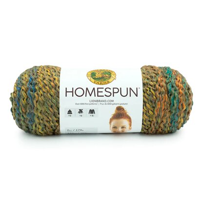 Lion's Brand HOMESPUN YARN Bulky 5 Weight Acrylic Yarn 6 Oz 170g 185yd 169m  Crochet Knit Yarn Destash -  Sweden