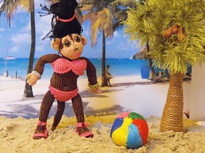 Apey Winehouse Toy Knitting Pattern