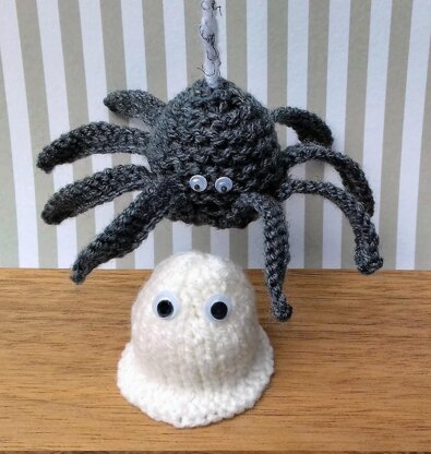 Dangling Spider & Ghostly Ferrero Rocher Covers