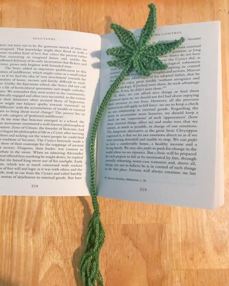 Cannabis Leaf Bookmark