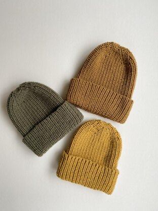 Reversible Ribbed Beanie