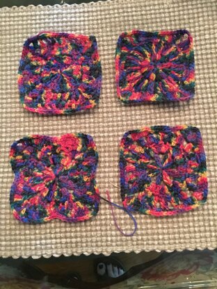 Floral coasters