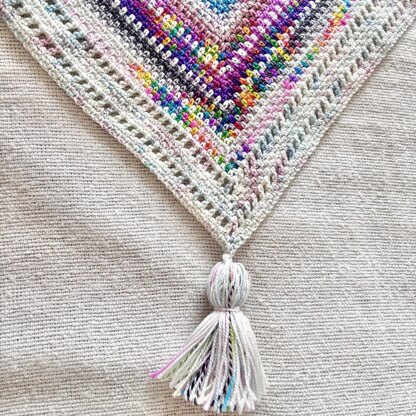 Fairy Lights Advent Shawl