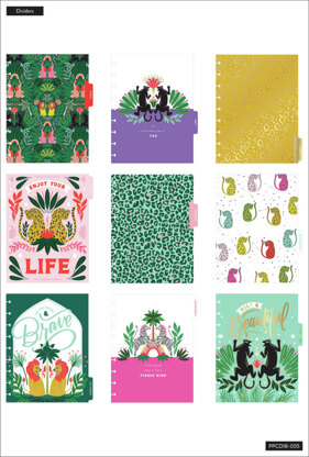 The Happy Planner Jungle Vibes Classic 18 Month Planner