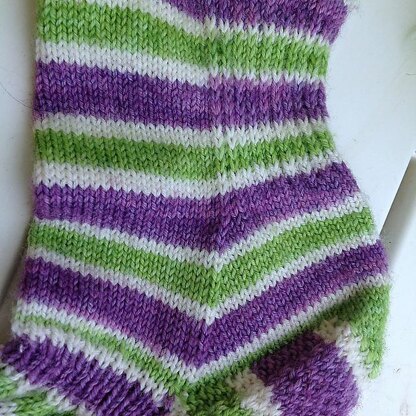 Fruit Stripe Gum Socks, featuring a spiral rib