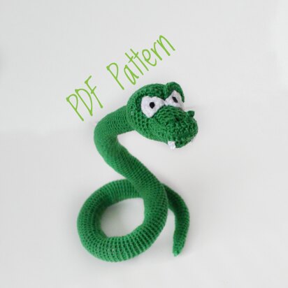 Crochet Snake amigurumi pattern