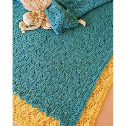 Fiber Trends CH-41 Estonian Lullaby Baby Blanket