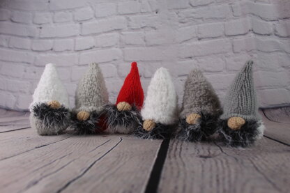 Tiny Festive Tomte Gnomes