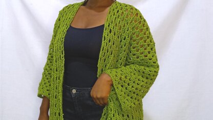 Lightweight lacy cardigan