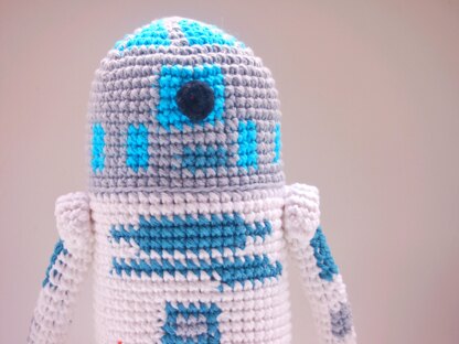 R2D2 STAR WARS -  amigurumi pattern