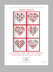 Riverdrift House Poppy Hearts Cross Stitch Kit - 147mm