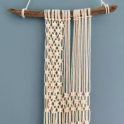 Wool Couture Deep Love Macrame Wall Hanging DIY Macrame Kit