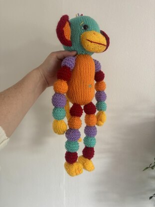Rainbow Bobble Monkey