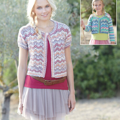 Cardigans in Sirdar Crofter DK - 7230 - Downloadable PDF