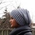 Crochet beanie GREY