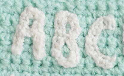A to Z in Crochet in Red Heart Anne Geddes Baby - LW3716