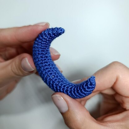 Sleepy Crescent MOON Amigurumi