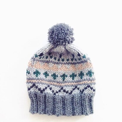 Poconos Toboggan - knitting pattern
