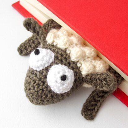 Sheep Bookmark Crochet Pattern
