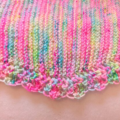 Sandy Floss Shawl