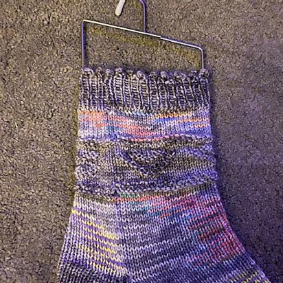 Hearts for Me socks - knitting pattern
