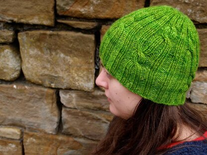 Double Time Cabled Hat