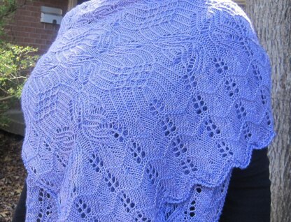 Shiso Cluster Lace Shawl