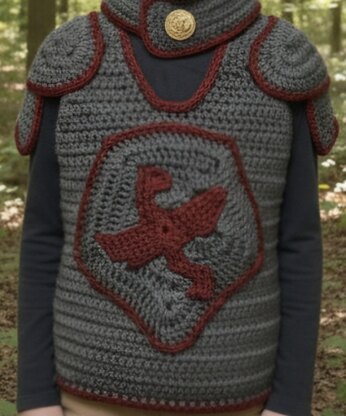 Knight's Armor Vest and  Hood