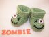 Zombie Baby Booties