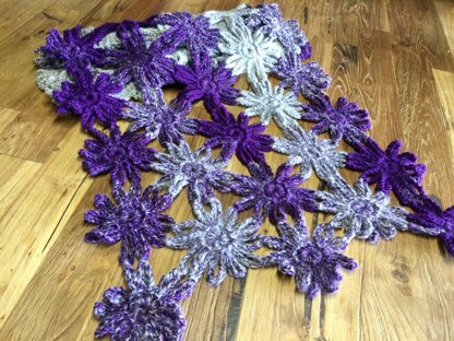 Five Day Flower Shawl