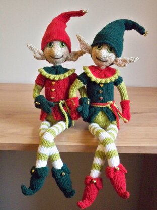 Hollyberry and Mistletoe Christmas Elves