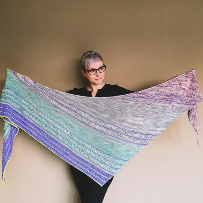 Teardrops Shawl