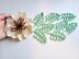 3D flower and openwork leaf pattern