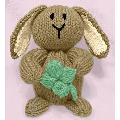 Easter Clover Bunny Rabbit choc orange cover / toy