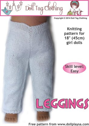 Leggings for 18 inch Dolls