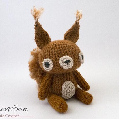 Amigurumi Woodland Critter Squirrel