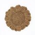 Jute sunflower coasters