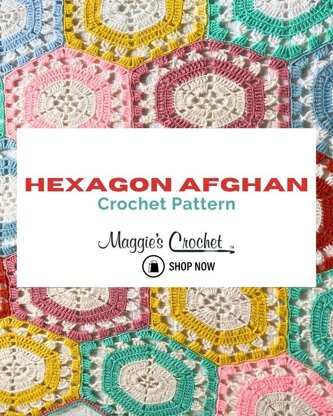 Hexagon Afghan Crochet Pattern