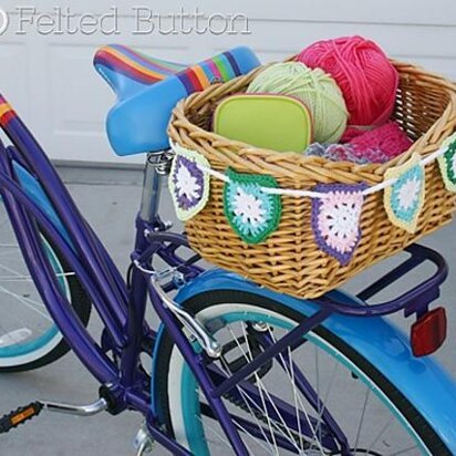 Bike Basket Bunting