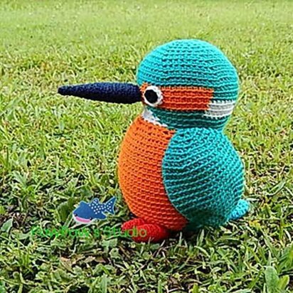 Amigurumi Kingfisher Pattern No.28