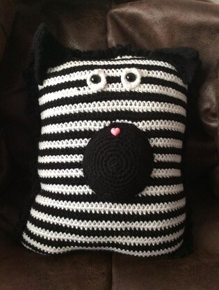 Zebra Pocket Pillow
