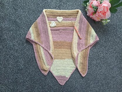 Crochet Easy French Wrap/Shawl Pattern