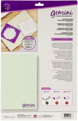 Gemini Cutting Plate for Double-Sided Dies