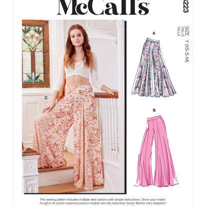 McCall's Misses' Pants M8223 - Sewing Pattern