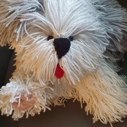Betty Boo Soft Toy / Door Stop - knitting pattern