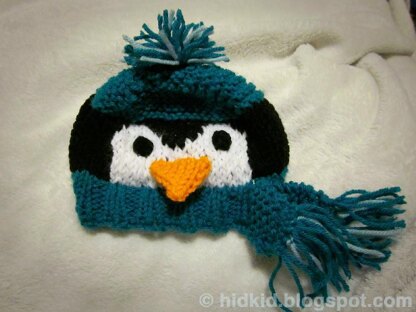 Penguin Knit Hat