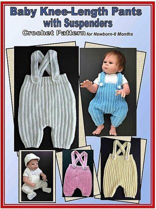 Baby Pants with Suspenders