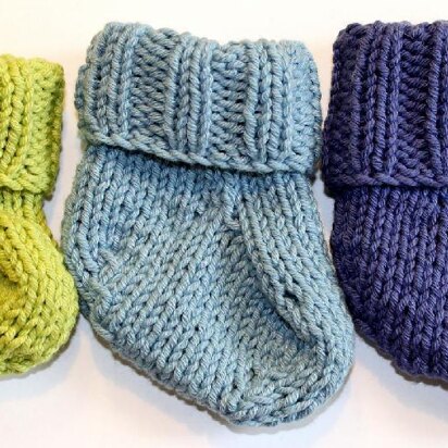 Sweet Cotton Baby Booties