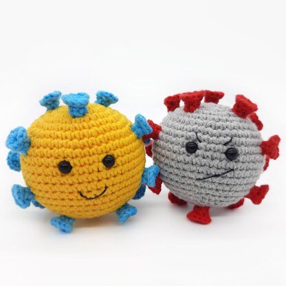 Virus amigurumi