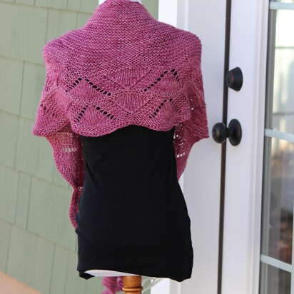 RiverRun Shawl - knitting pattern
